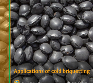 a close up thumbnail image of iron briquettes