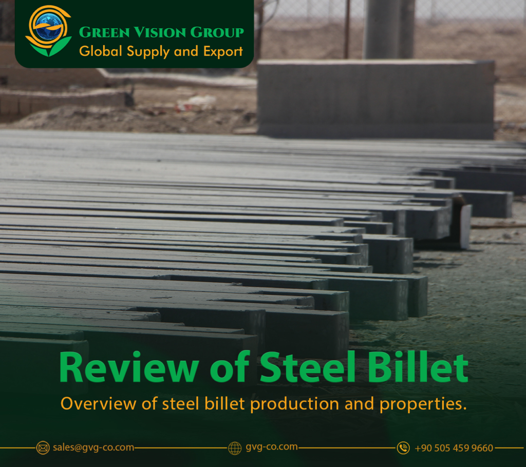 thumbnail image for the "review of steel billet" blog at green vision group