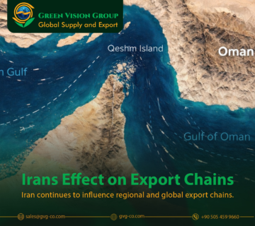 Iran's effect on export chains blog thumbnail at green vision group